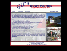 Tablet Screenshot of gilsbodyworks.com